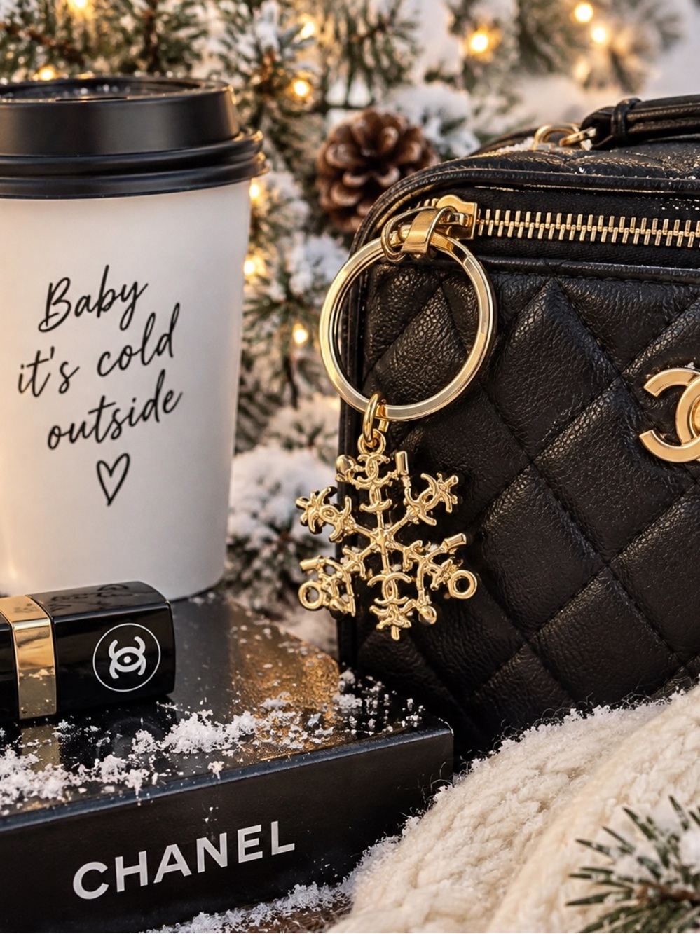 Chanel zipper pull